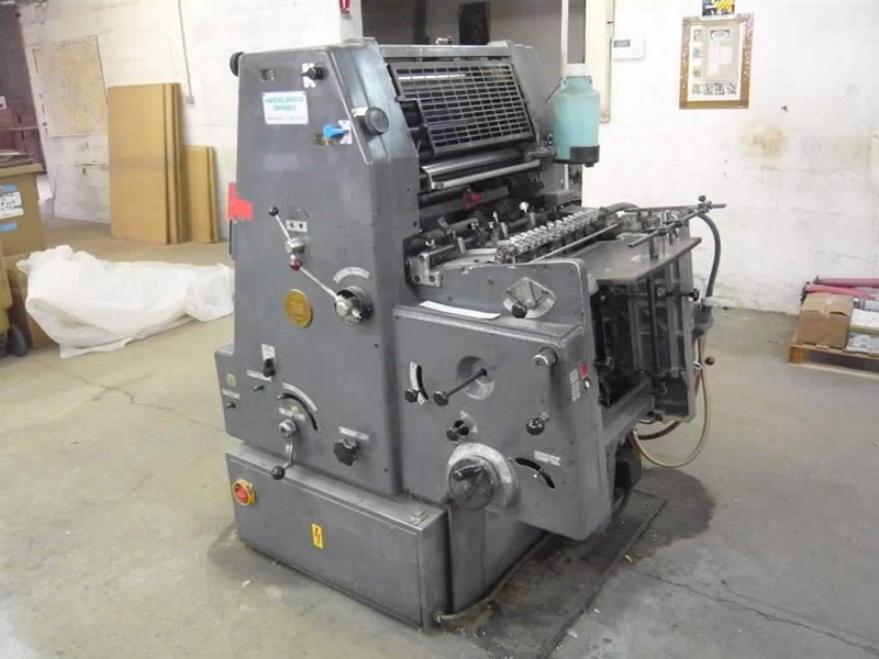 Heidelberg GTO One Color Offset Printing Machine