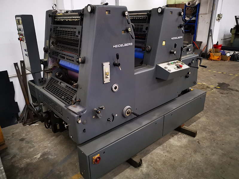 Heidelberg GTO Two Color Offset Printing Machine