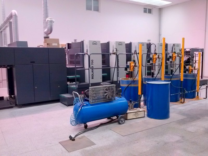Manroland 705-3B offset printing machine